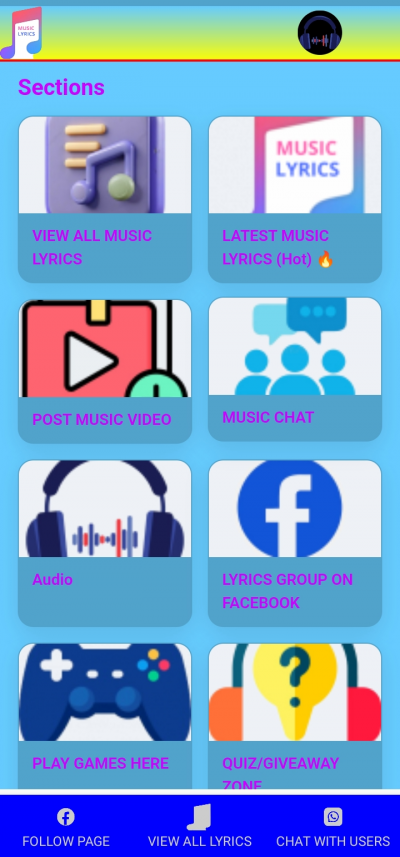 My Lyrics App