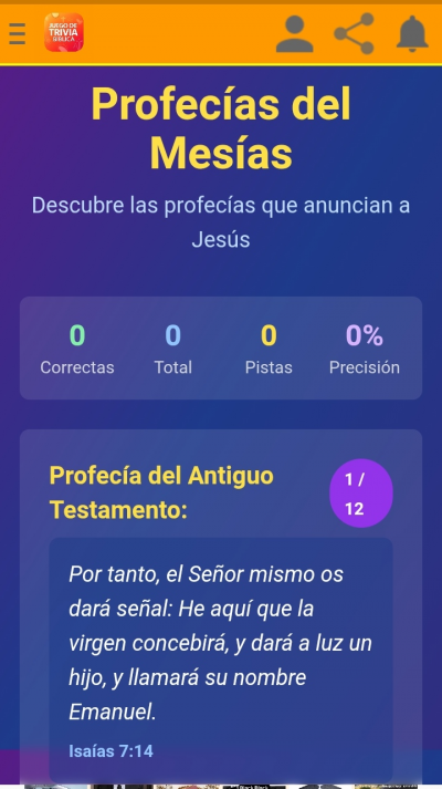 Juego de Trivia Bíblica