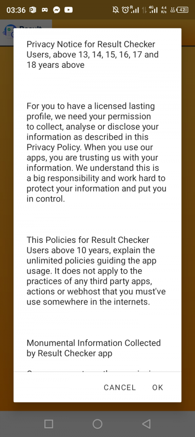 Result Checker