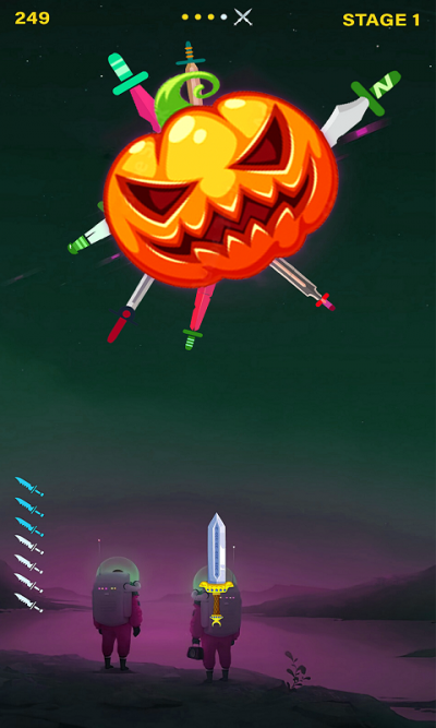 Knife Flip Shooter Game