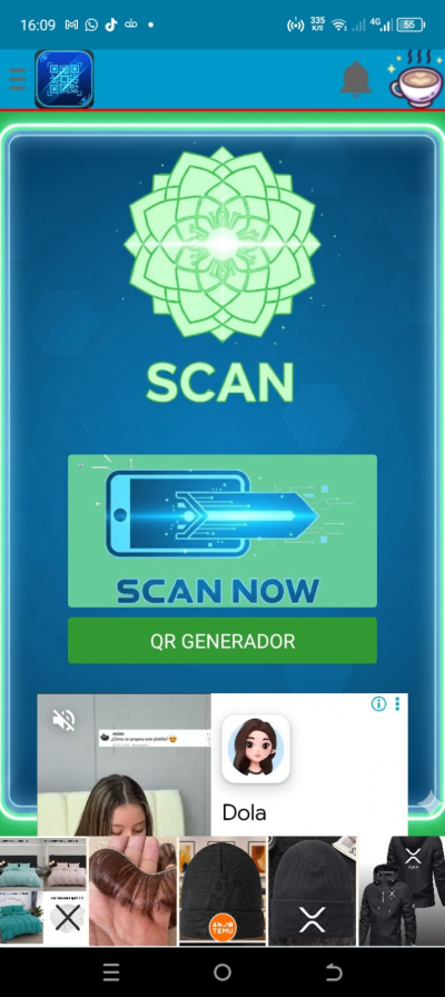 Escáner Generador : QR & Barras