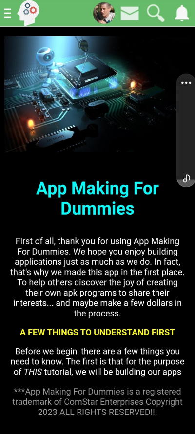 App Making For Dummies