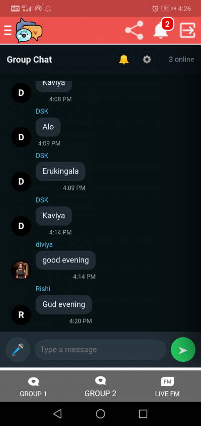 Tamil chat