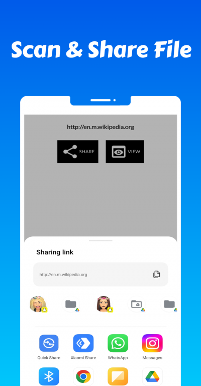 Aviator QR Code Scanner