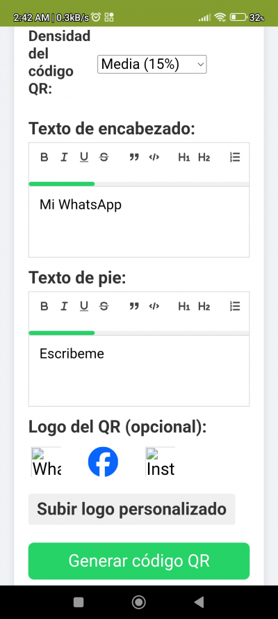 WaLink QR