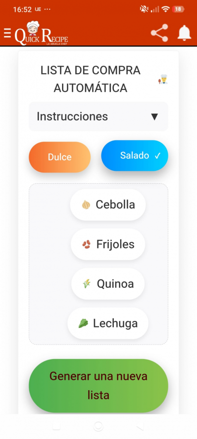 QuickRecipe - La Abuela Chef