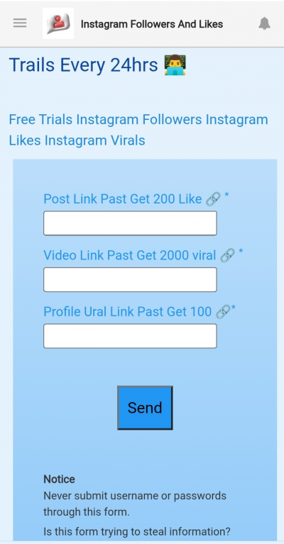Followers & Likes