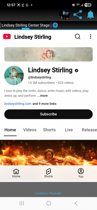 Lindsey Stirling Center Stage
