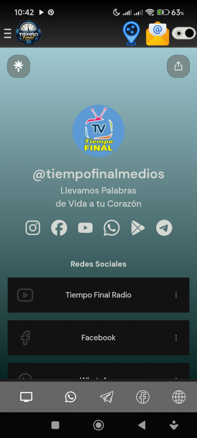 Tiempo Final Medios