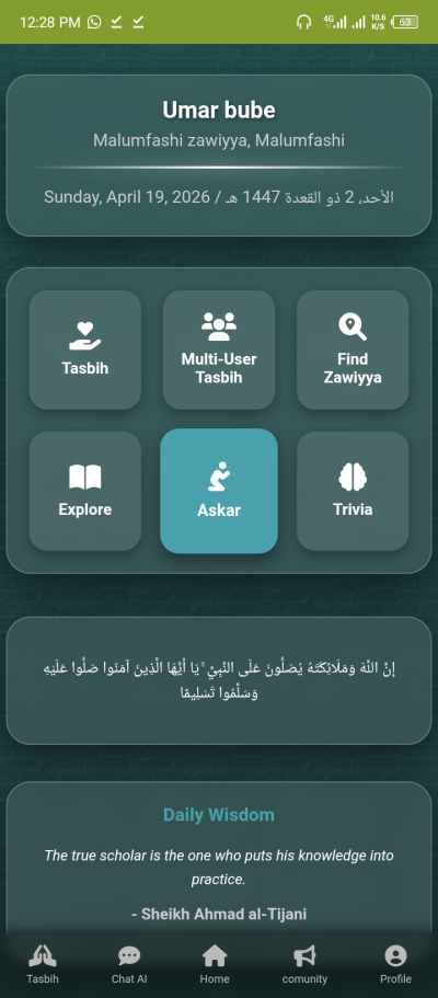 Tijjaniyya focus