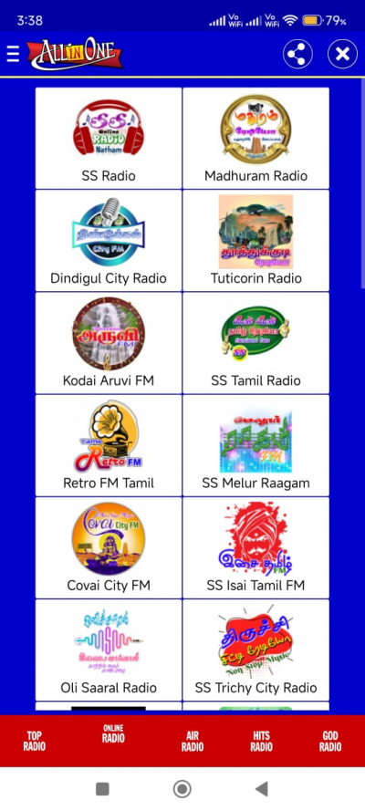 All in One Tamil Radio