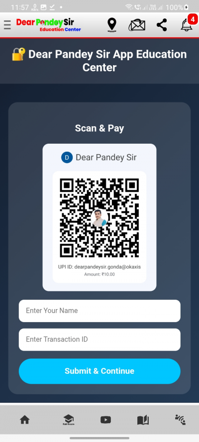 Dear Pandey Sir