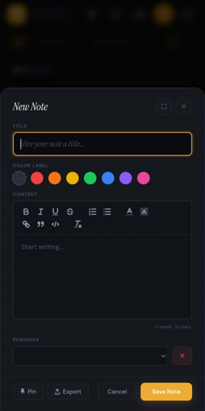 Notes Pro