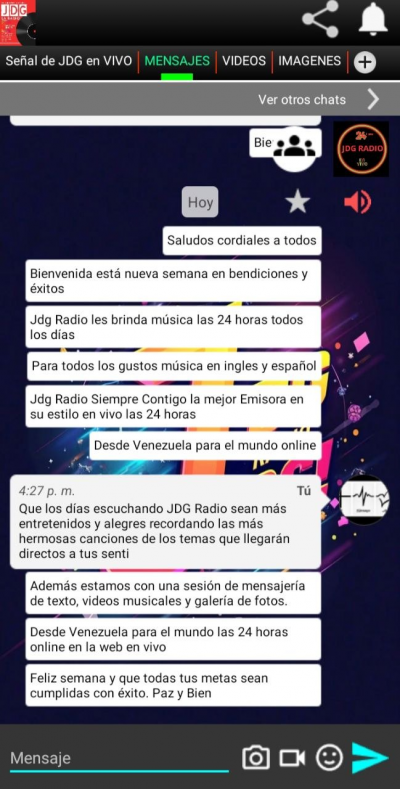 JDG Radio App