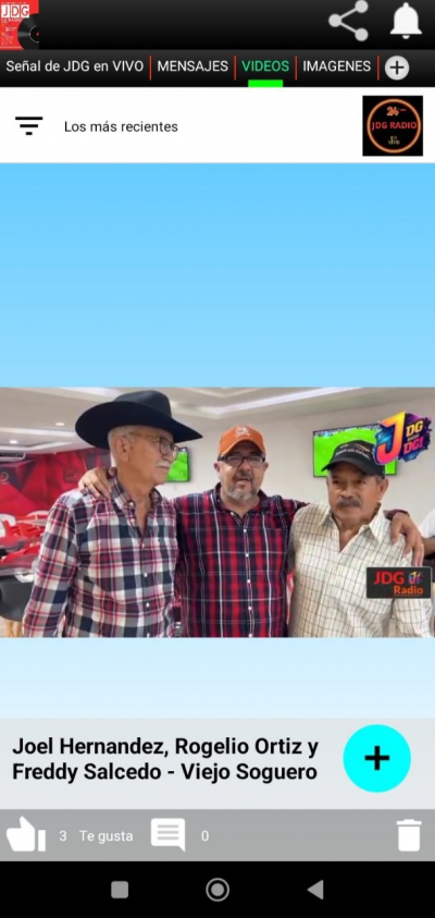 JDG Radio App