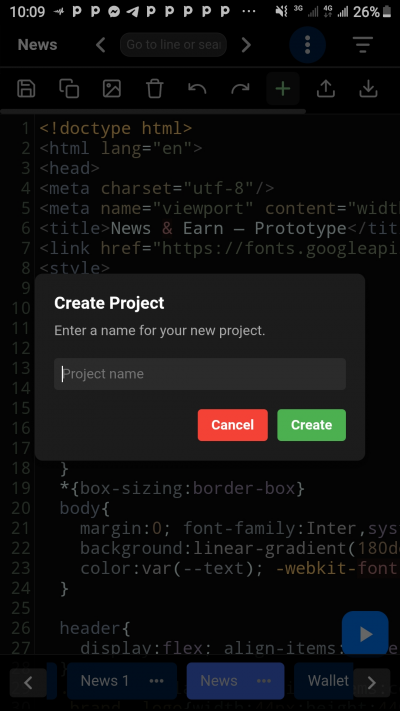 Html Creator