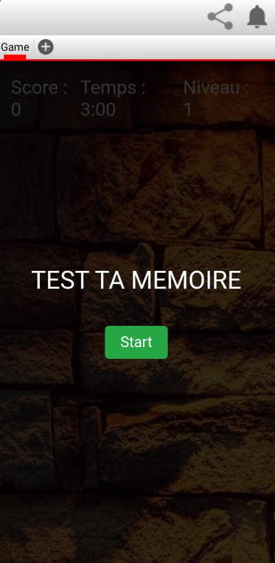 Jeux Mémoire