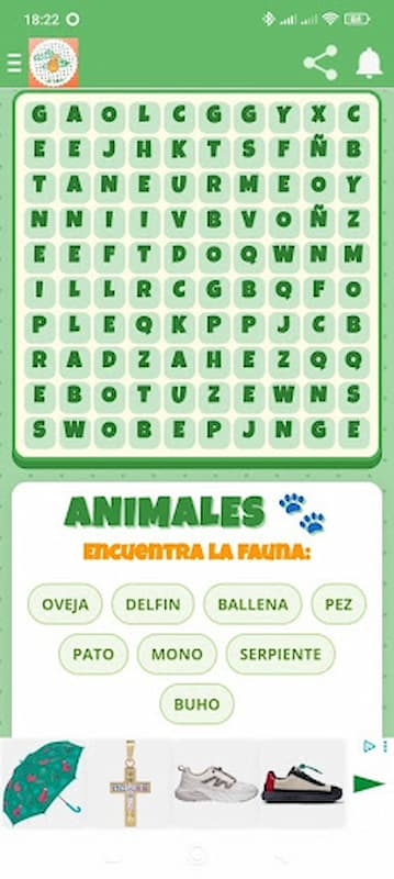 Todo Sopas de Letras