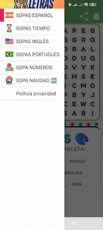 Todo Sopas de Letras