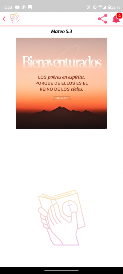 Nuevo versículo diario