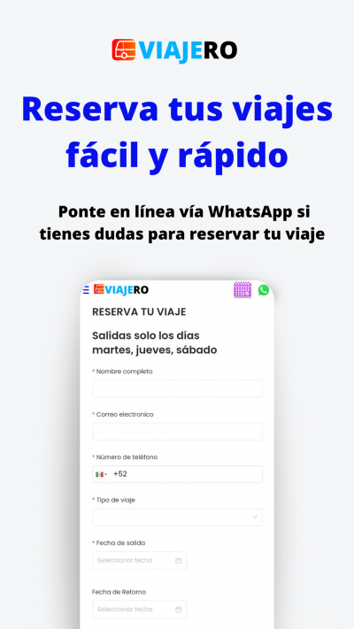 Viajero: Boletos de Autobús