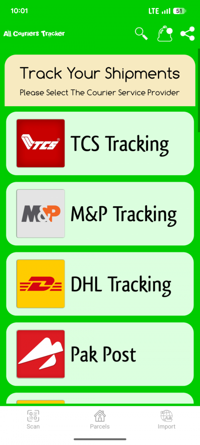 All Courier Tracker
