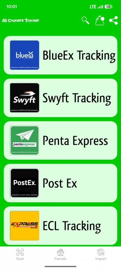 All Courier Tracker