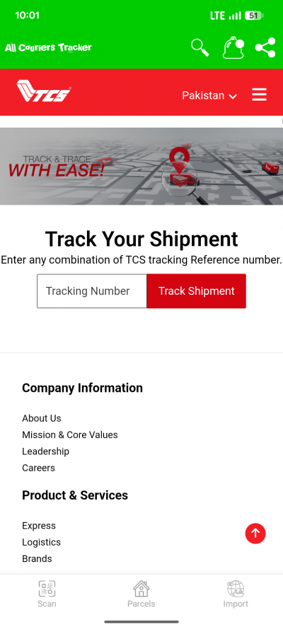 All Courier Tracker