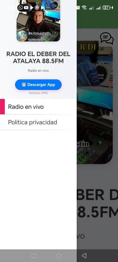Radio El Deber Del Atalaya 88.5fm