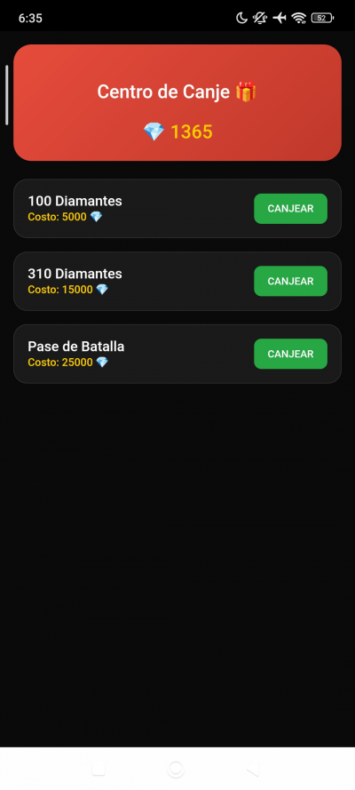 FF Juego De Diamantes
