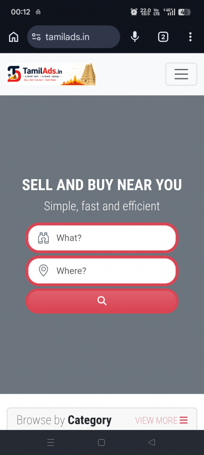 Tamil Ads – Buy & Sell in Tamil Nadu free