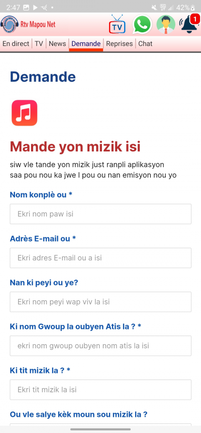 Mapou Net