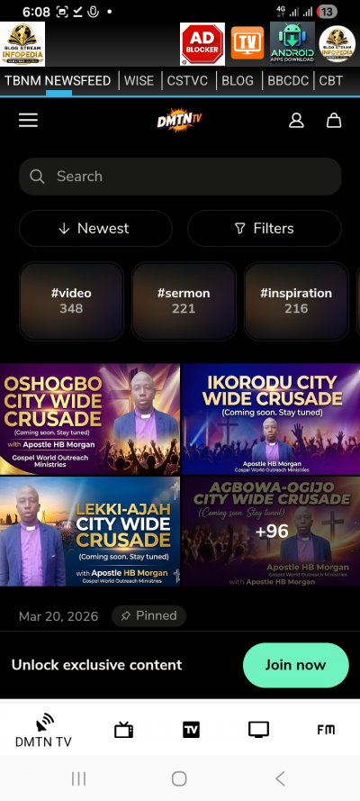 Blog Stream Infopedia