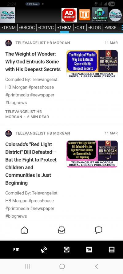 Blog Stream Infopedia