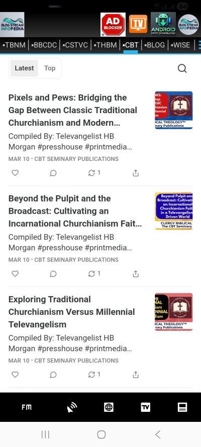 Blog Stream Infopedia