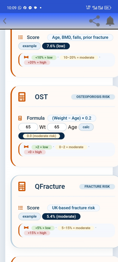 Medical Formulas