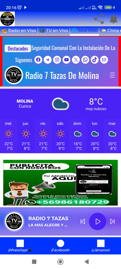 Radio 7 Tazas de Molina FM
