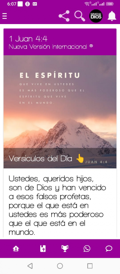 Díos esta Aquí