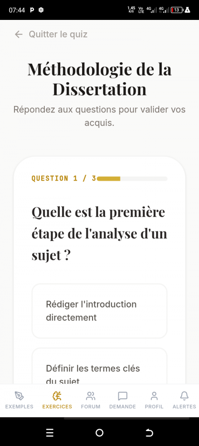 Dissert'Succès