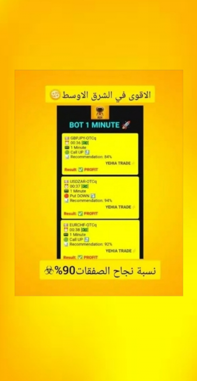 روبوت تداول كيوتيكس
