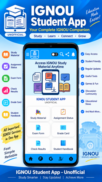 Ignou Students App - Unofficial