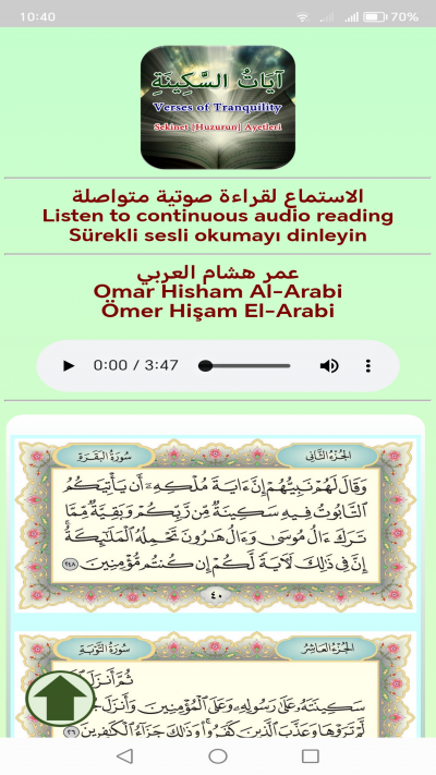 آيَاتُ السَّكِينَةِ