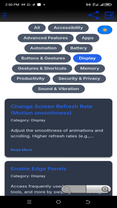 Samsung Galaxy Settings & Tips