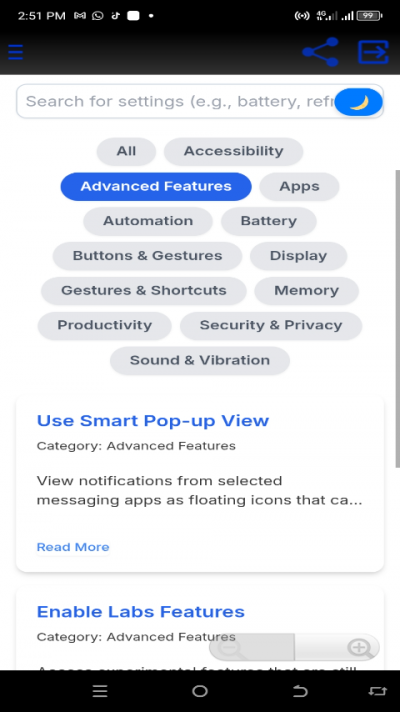 Samsung Galaxy Settings & Tips