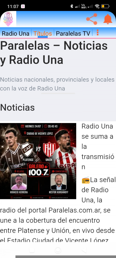 Radio Una & Paralelas
