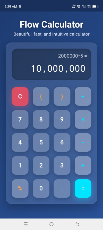 Flow Calculator