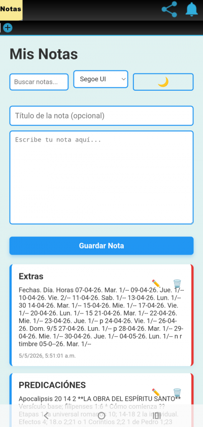 Notas A