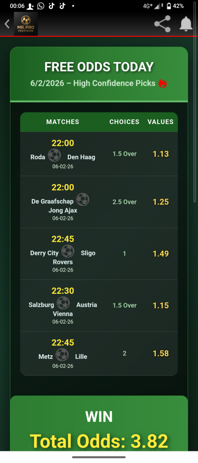 Mr.Pro 2+Odds