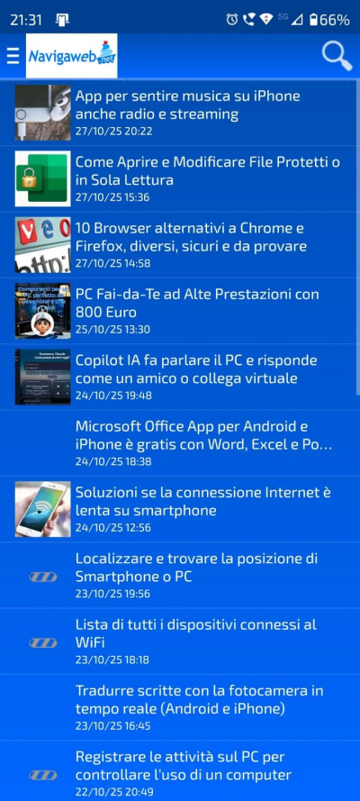 Navigaweb Android