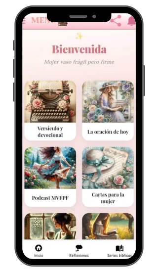 Mujer Vaso frágil pero firme